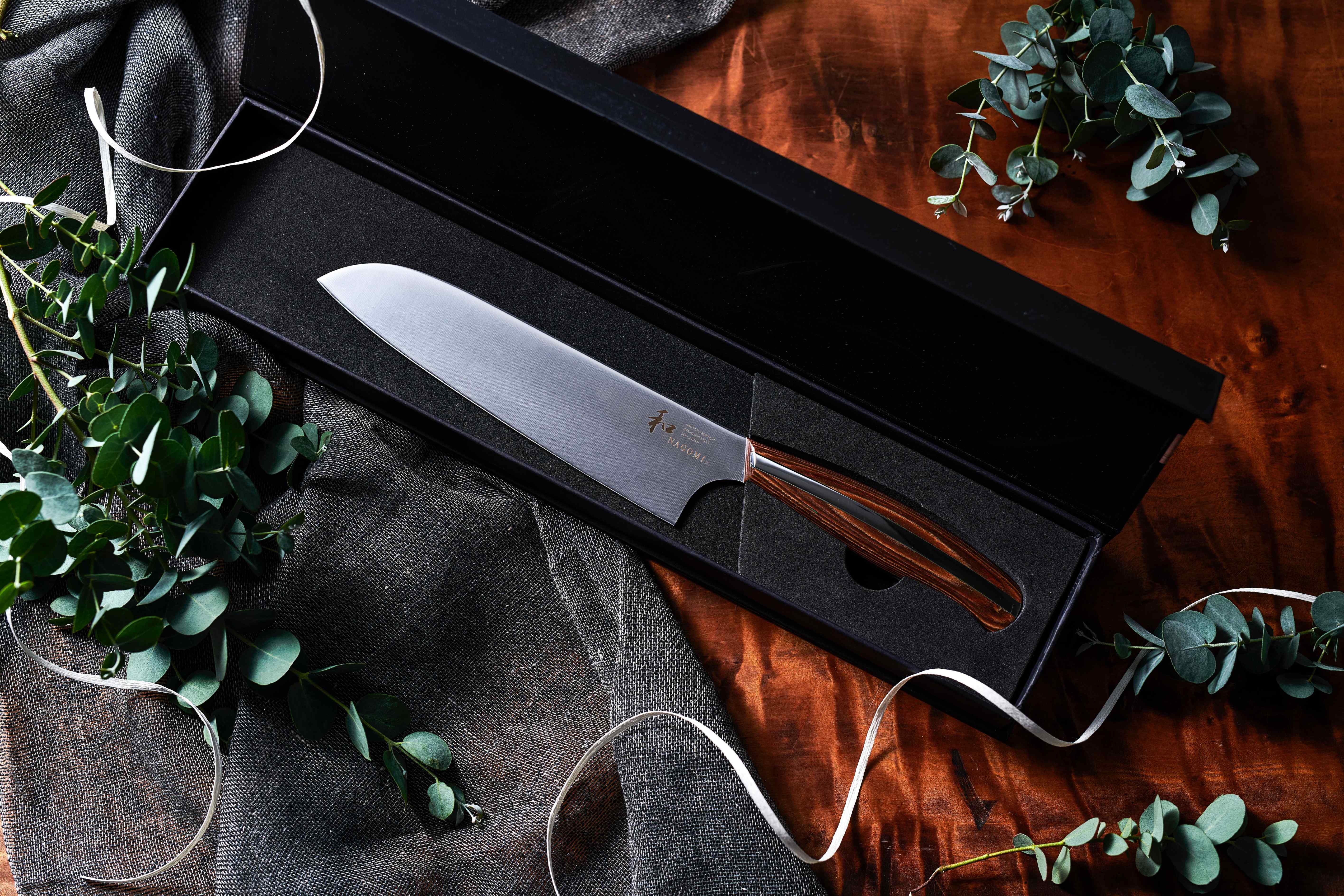 NAGOMI Santoku Knife 180mm