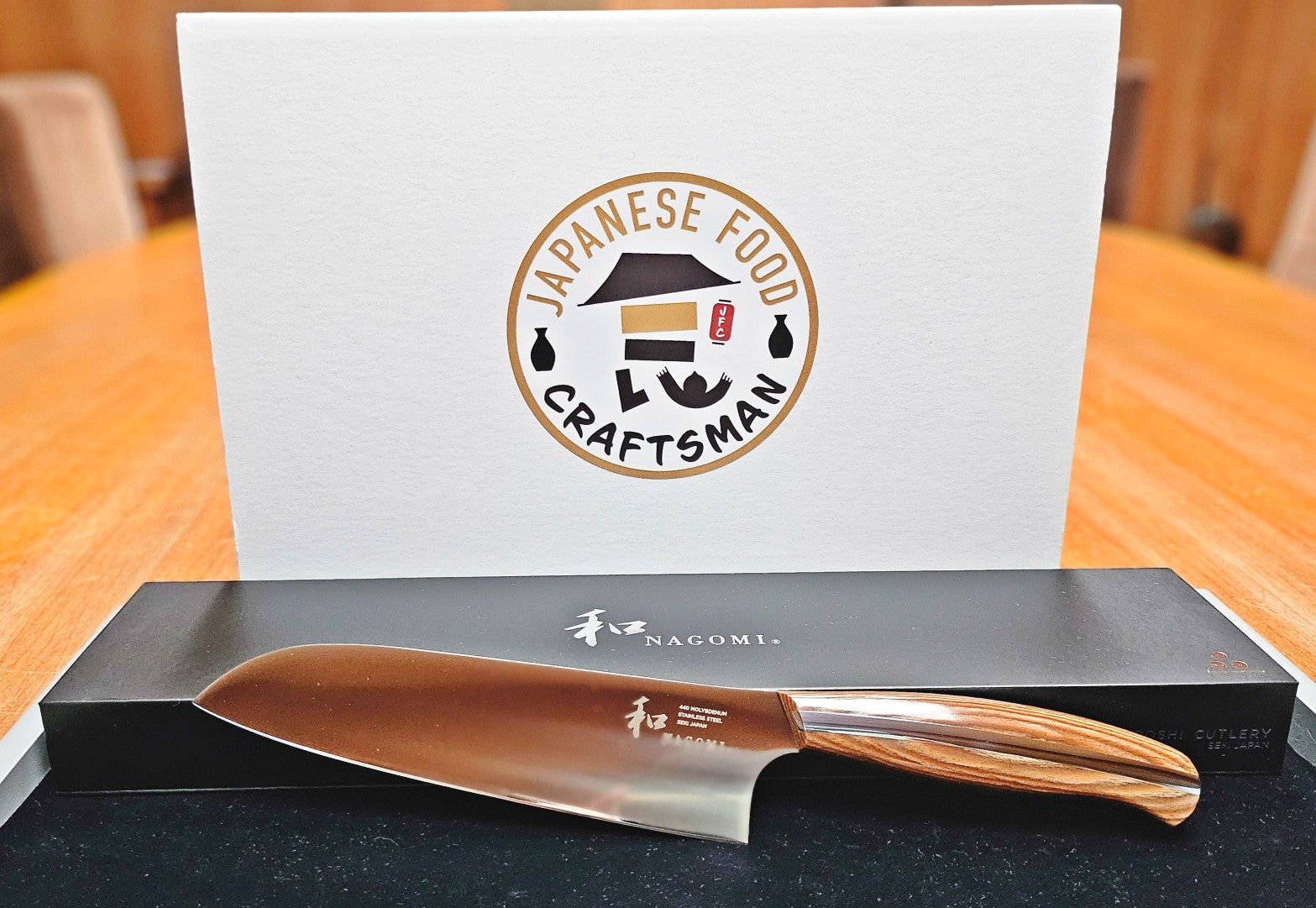 NAGOMI Santoku Knife 180mm