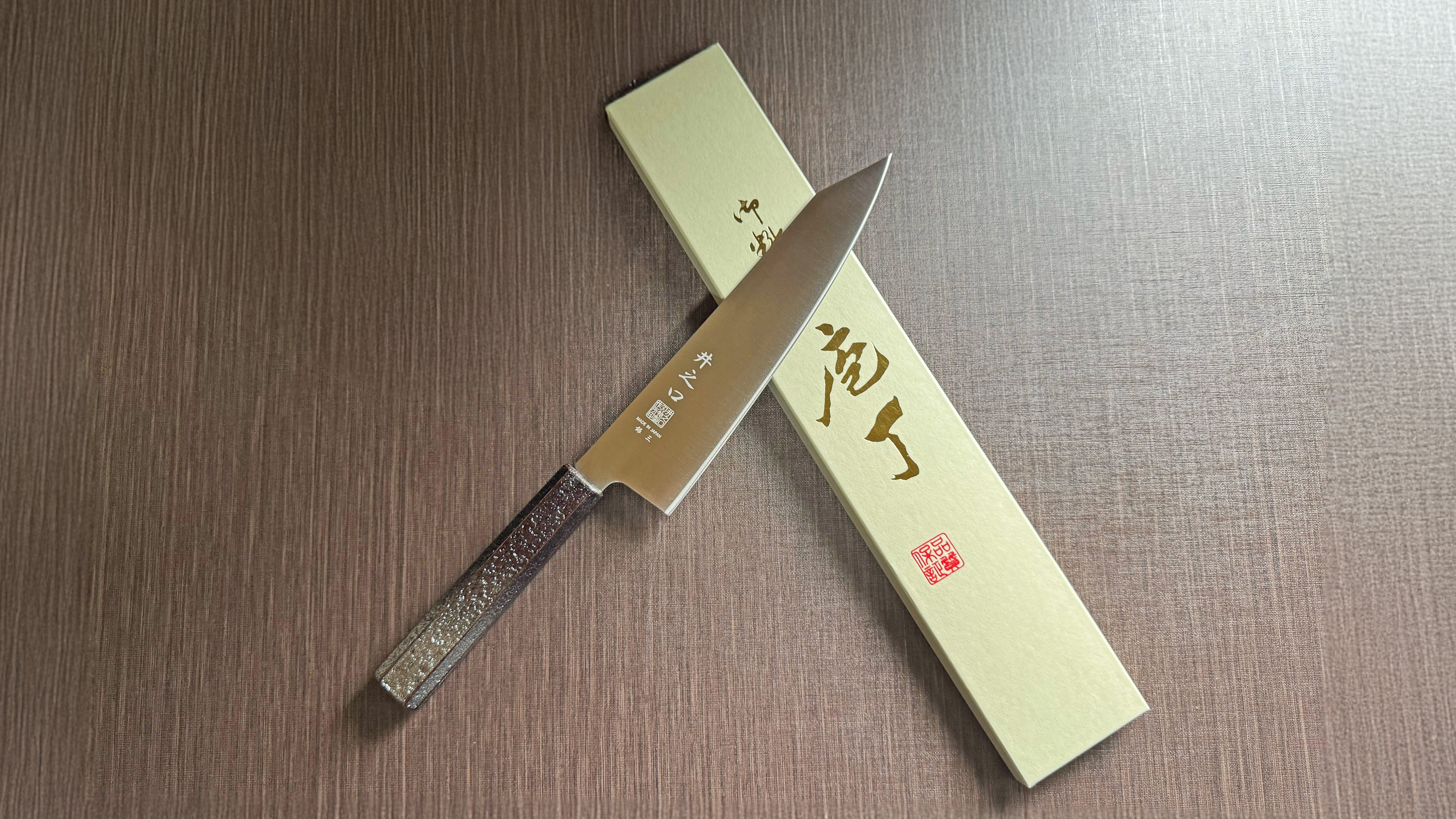 Inoguchi Hamono Japanese Kiritsuke Santoku Knife 21cm