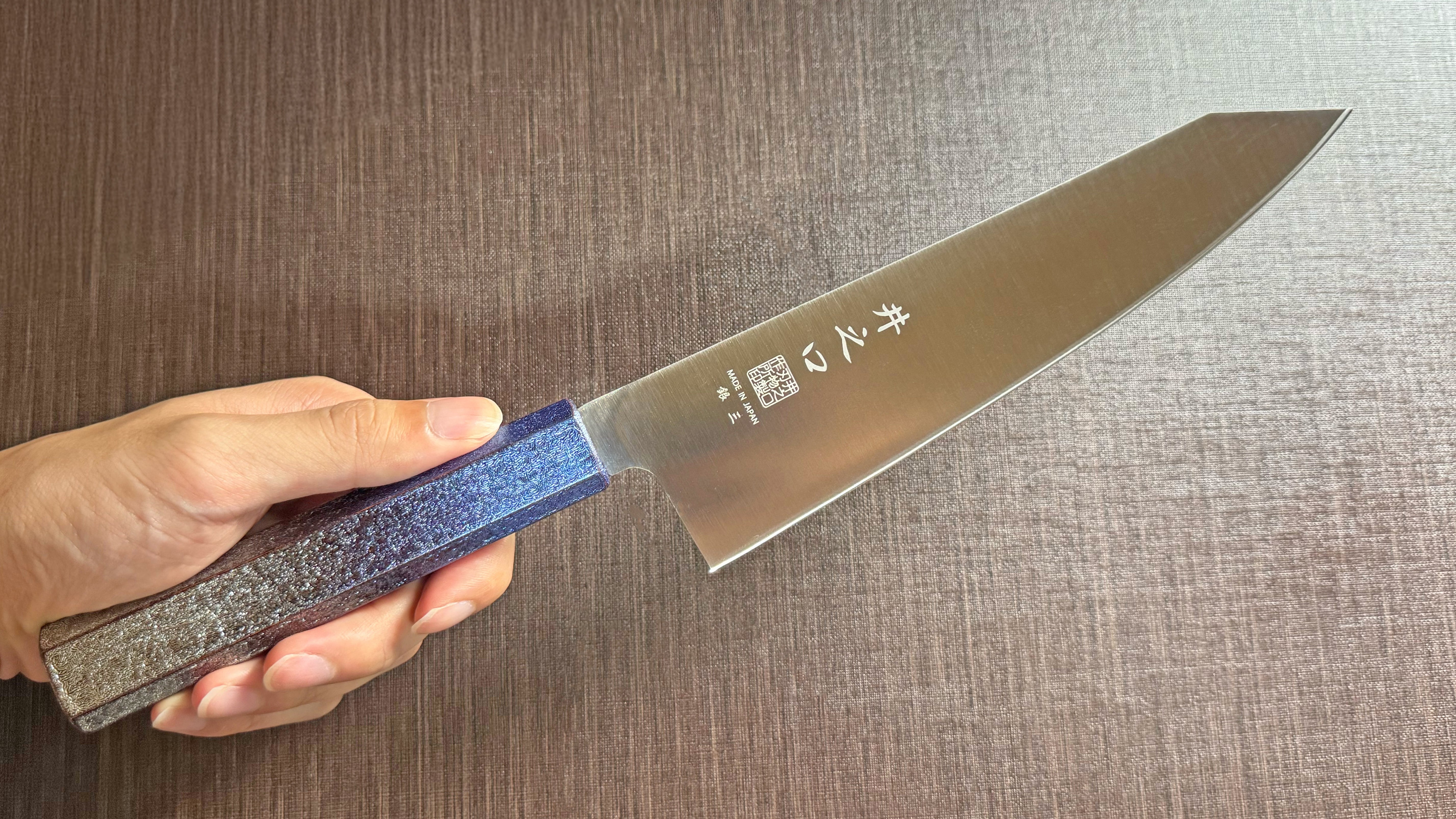 Inoguchi Hamono Japanese Kiritsuke Santoku Knife 21cm