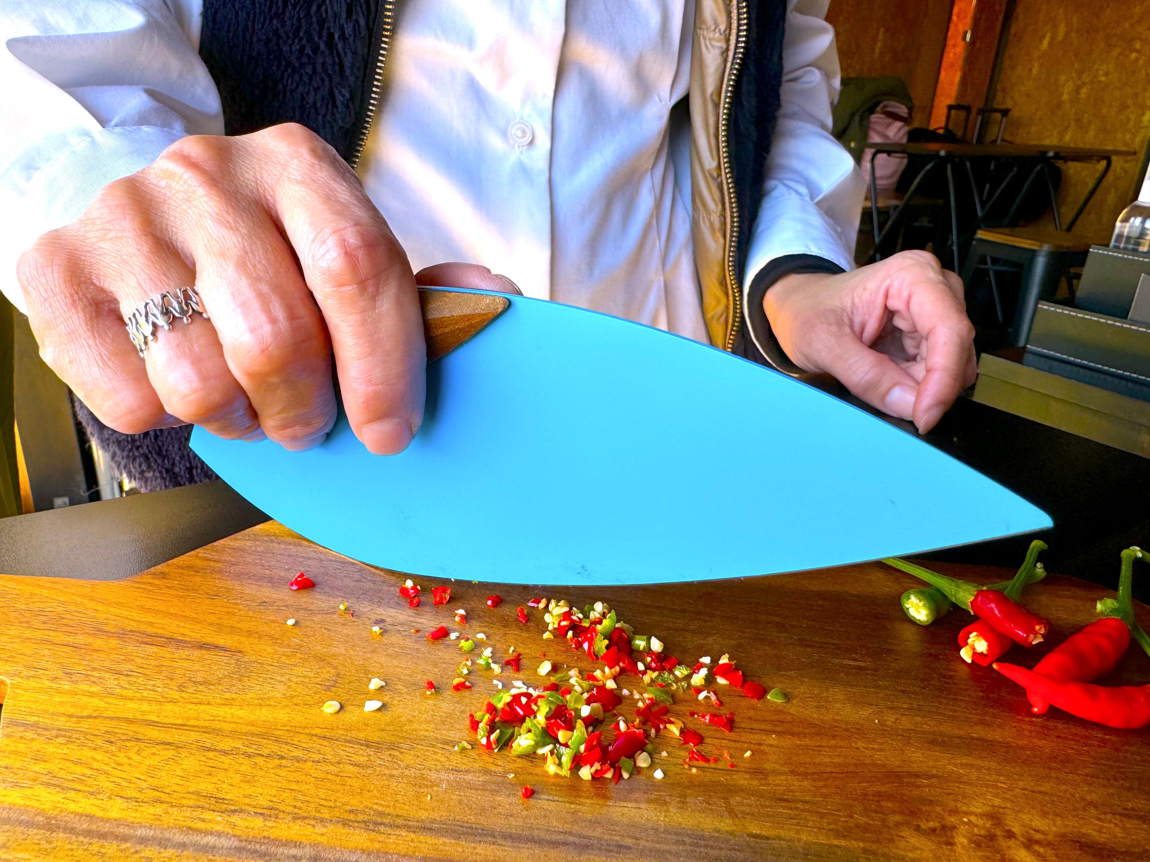 'Happa' Leaf Shaped All-Around Knife Japanese Food Craftsman Shop