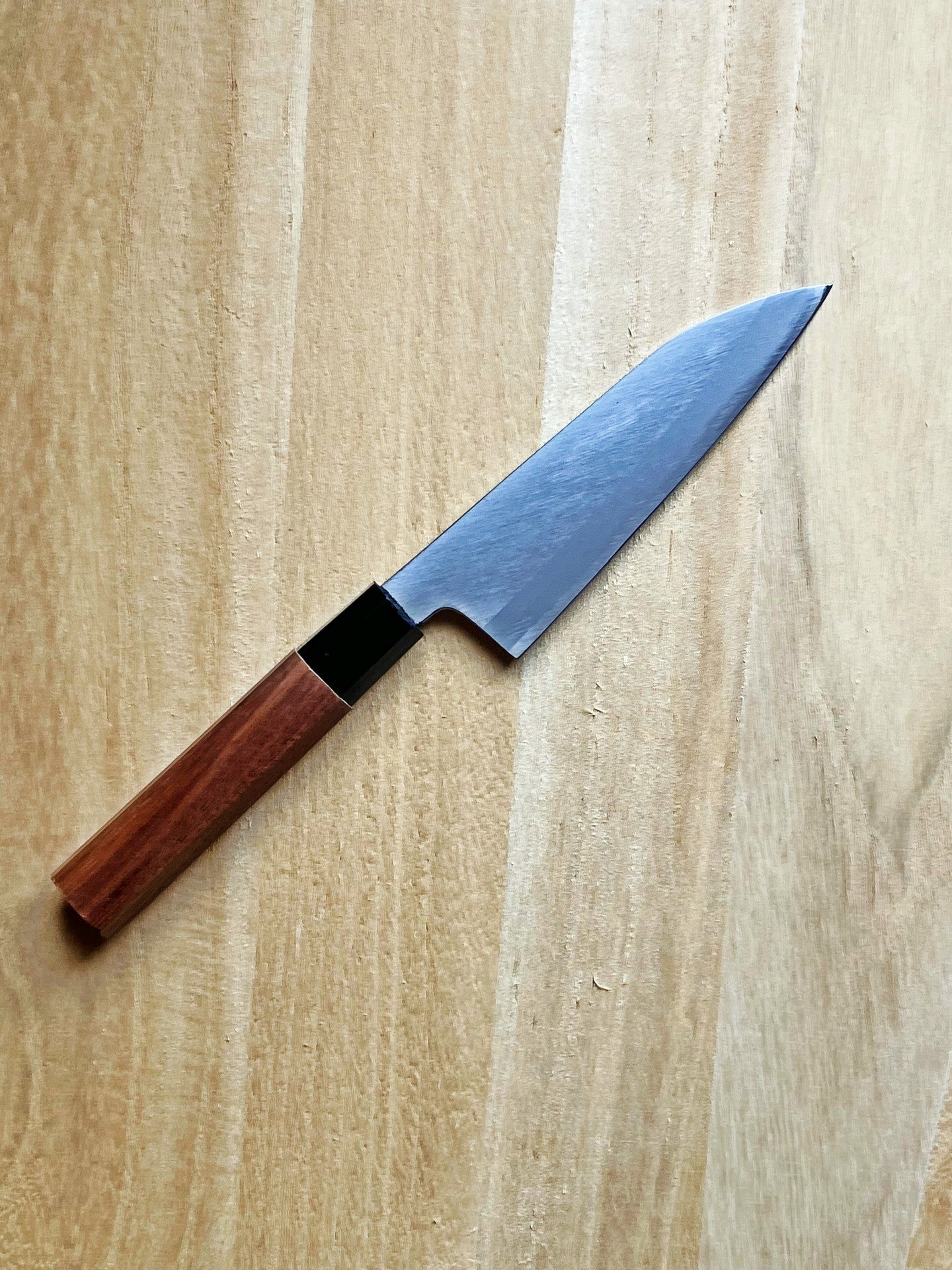 Polished Koharu 130mm Santoku Knife