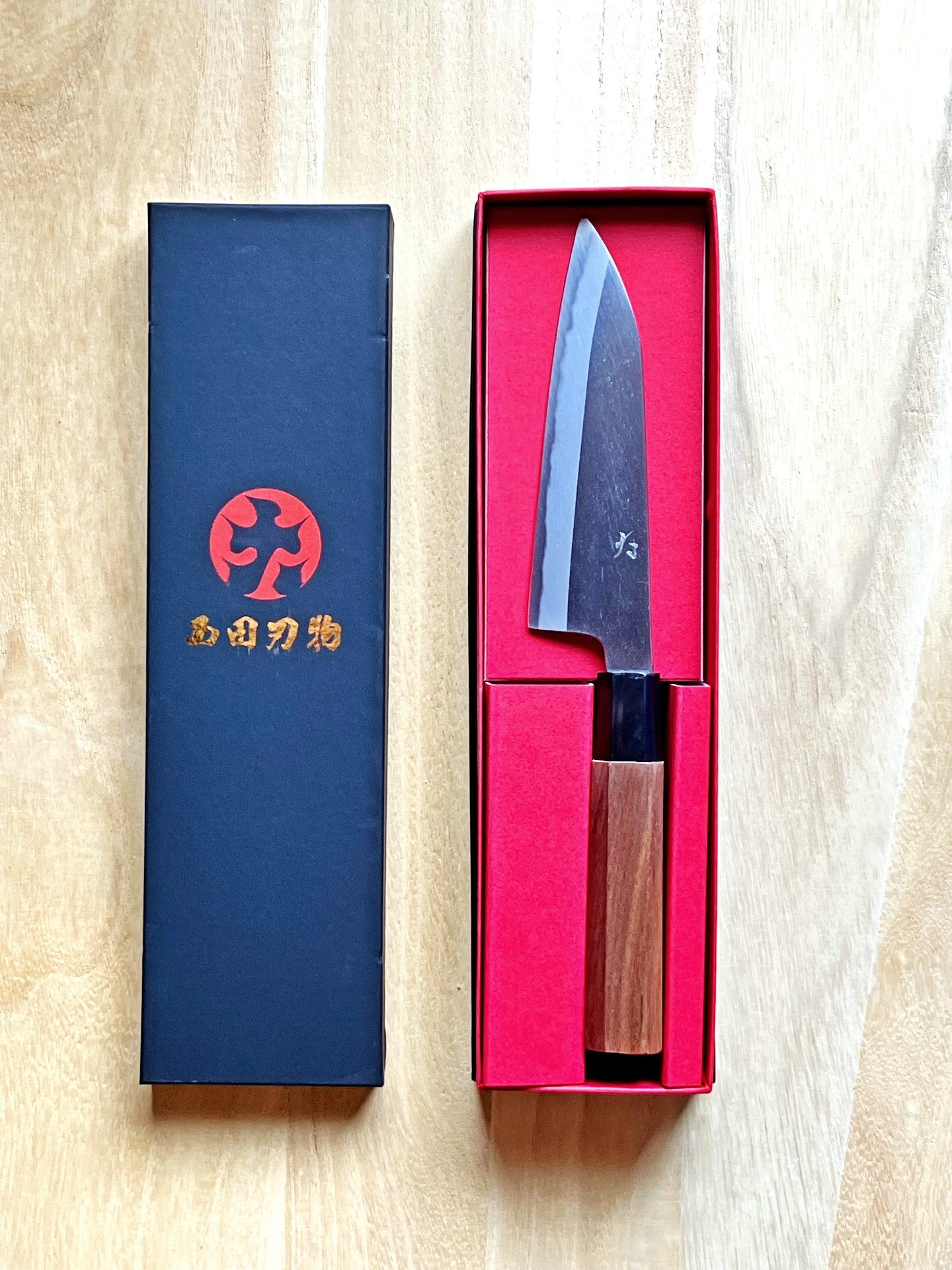 Polished Koharu 130mm Santoku Knife