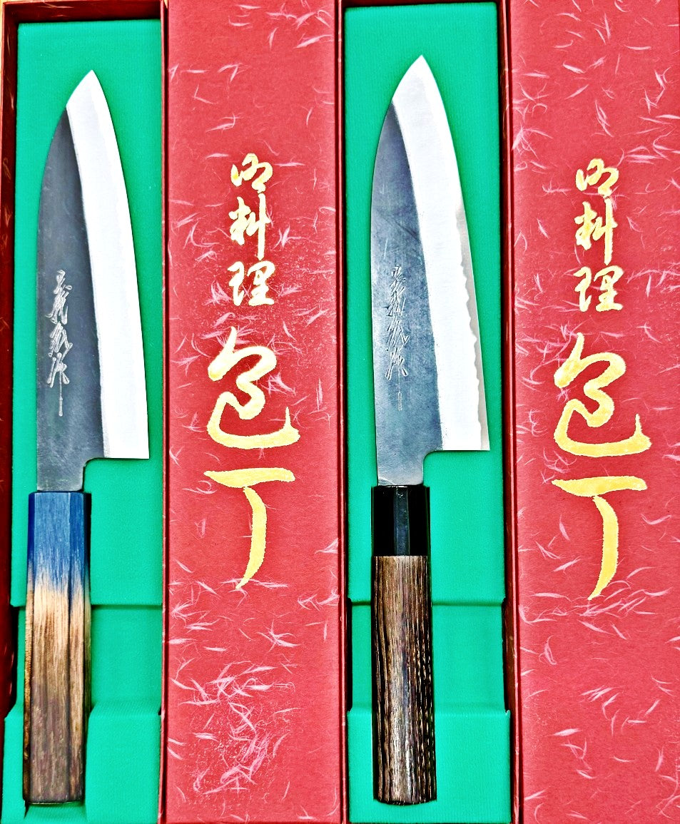 Kurouchi Santoku Knife 180mm