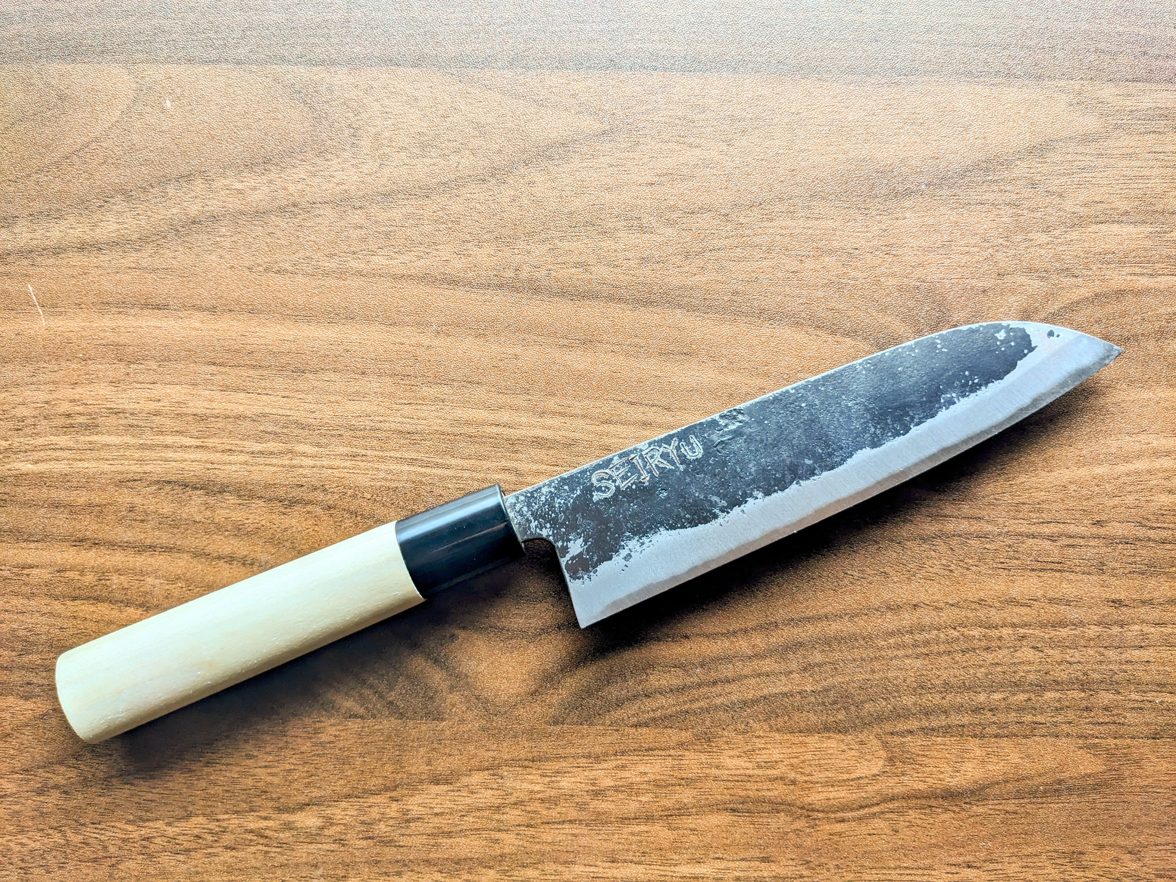 Minomo Blacksmith Santoku Knife Pack