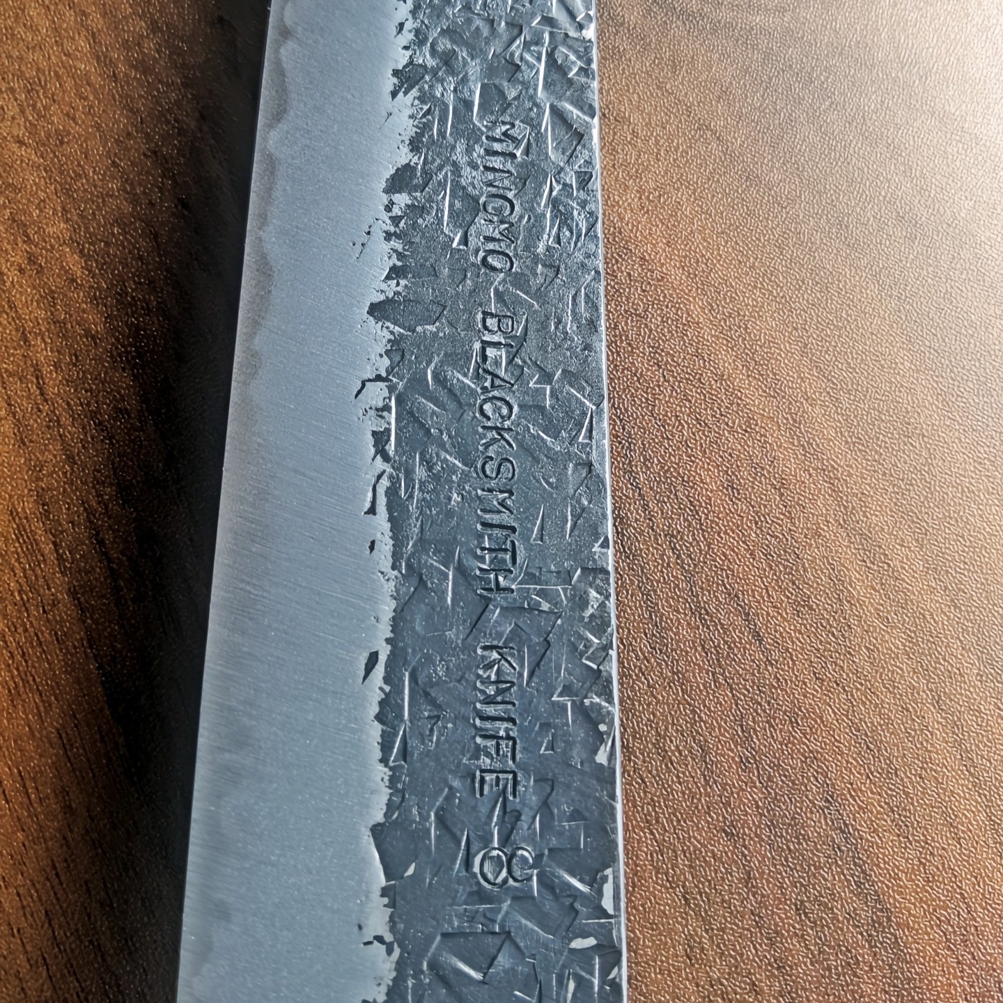 Minomo Blacksmith Knife for Fathers With Name Engraving