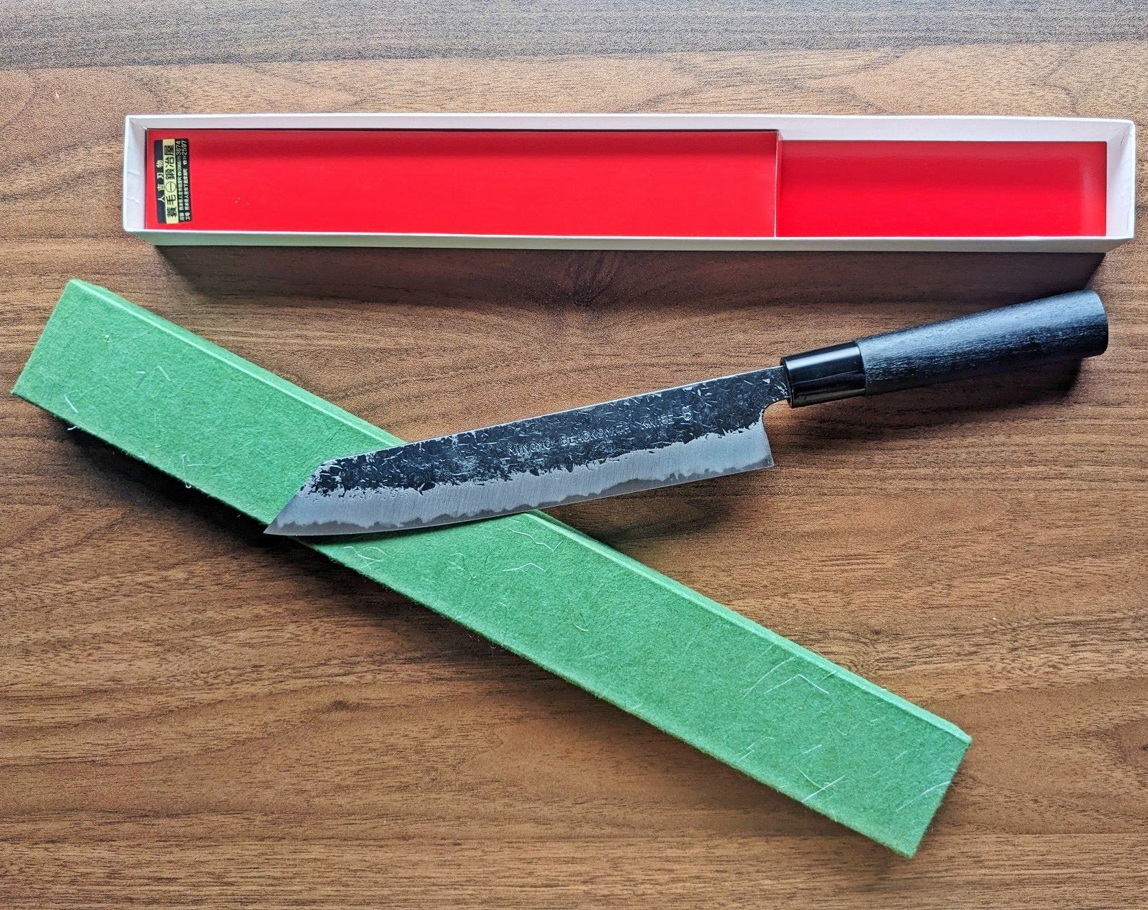 Minomo Blacksmith Knife for Fathers With Name Engraving