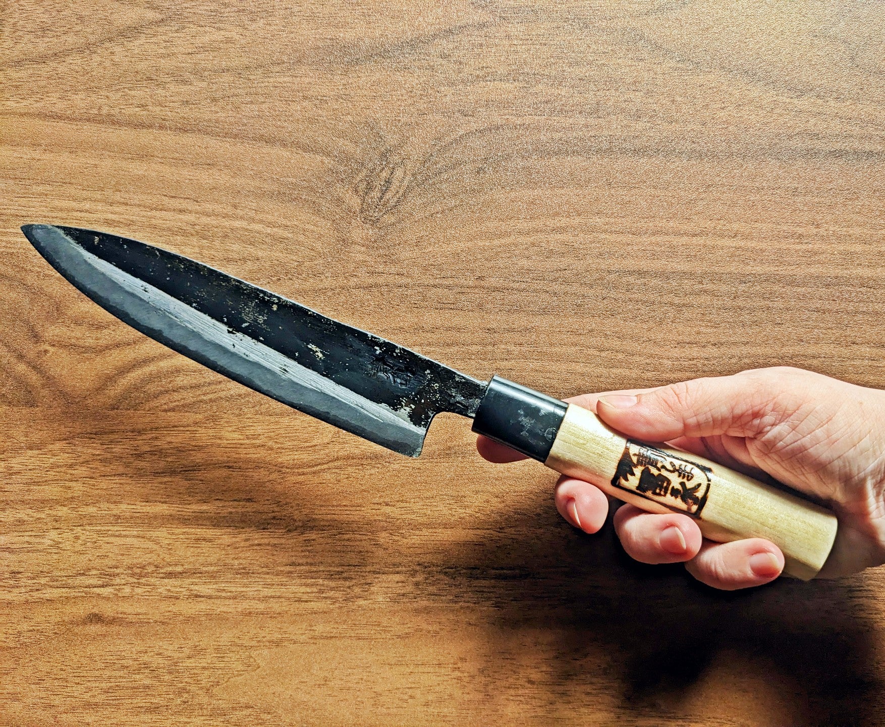 Tominaga Blacksmith Santoku Knife