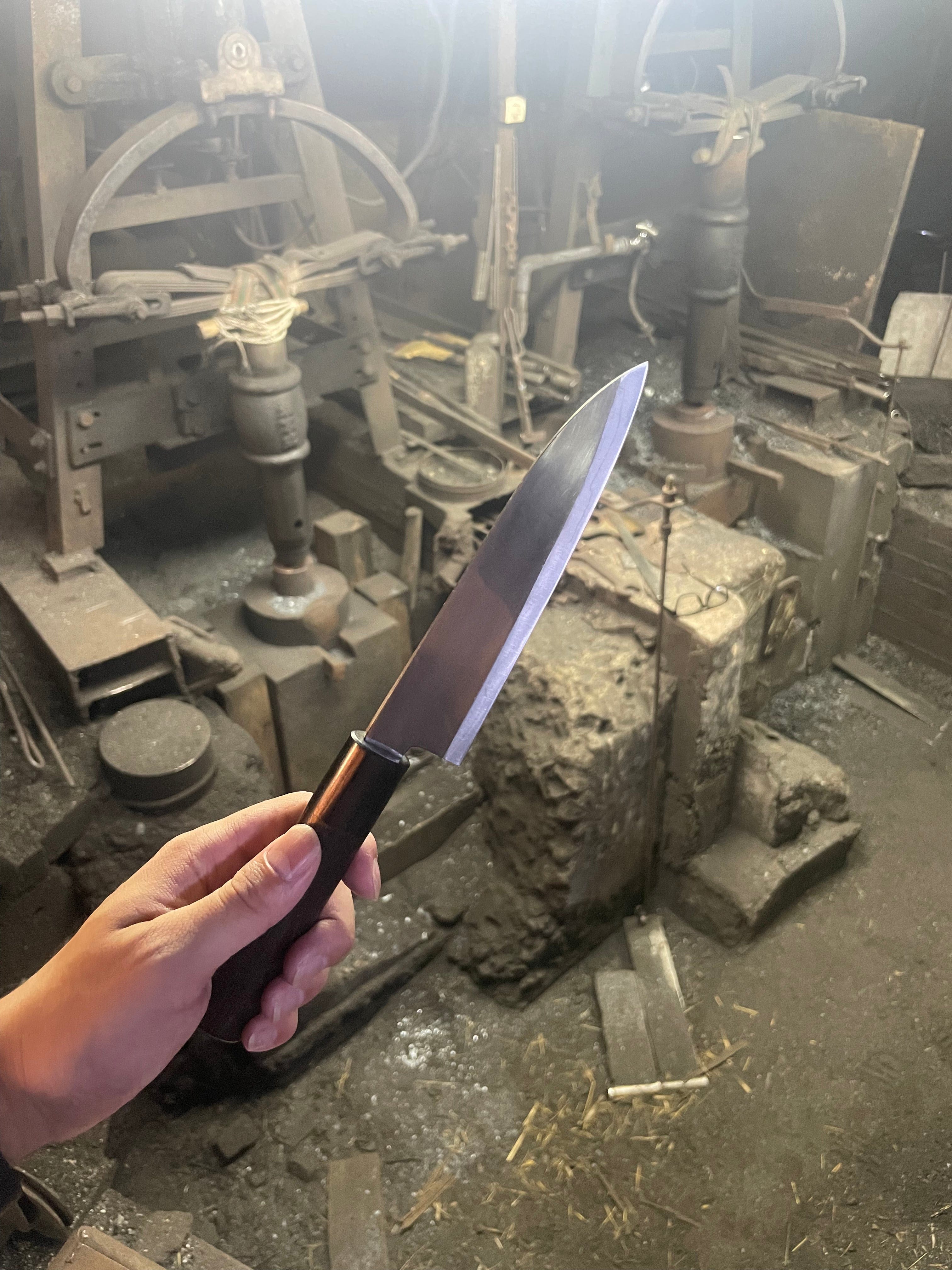 Tamahagane Yanagiba Knife & Sharpening Stone Japanese Food Craftsman Shop