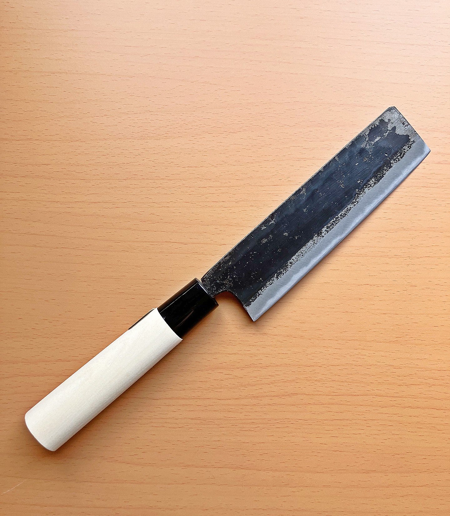 Shigemitsu Hamono Kurouchi Nakiri 155mm
