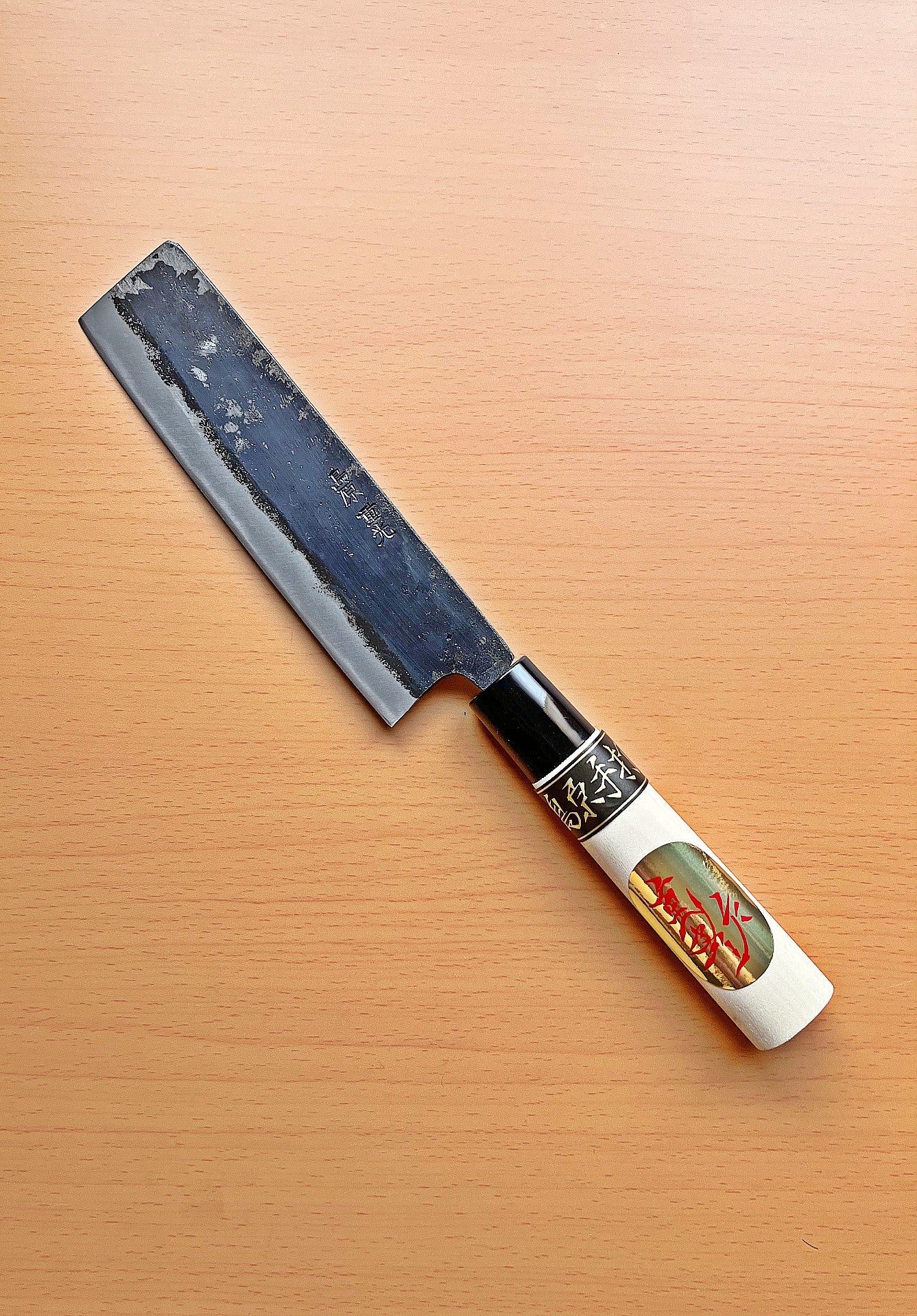 Shigemitsu Hamono Kurouchi Nakiri 155mm