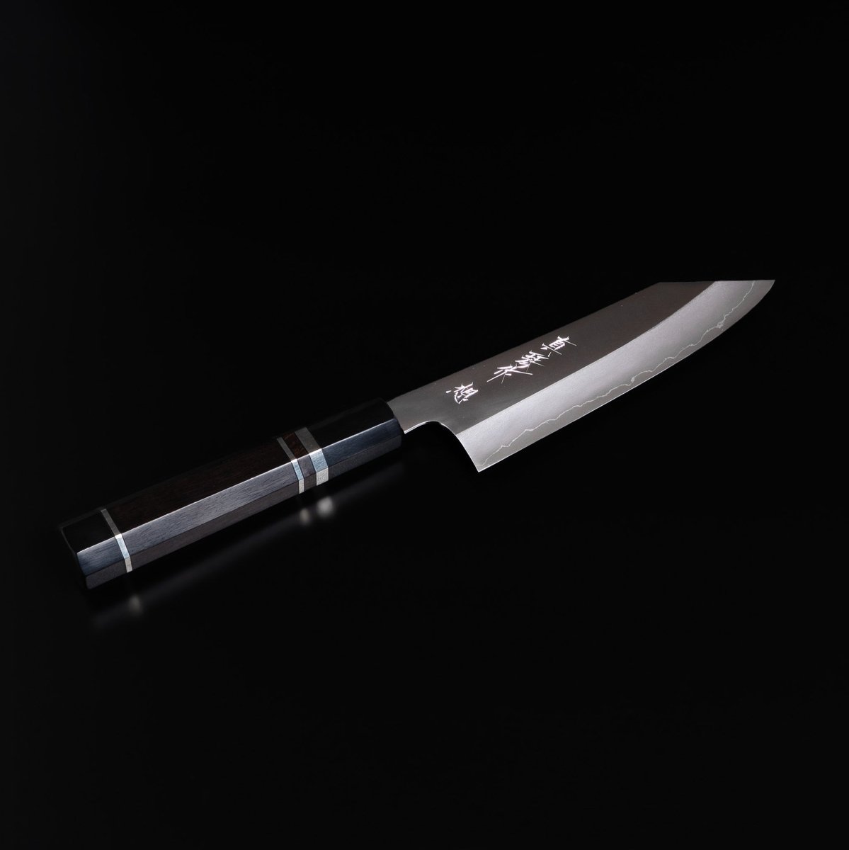 Tadokoro Hamono OMOI Ginsan Kiritsuke Santoku 180mm Mirror Finish - Japanese Food Craftsman Shop