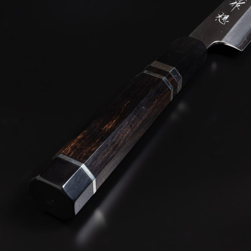 Tadokoro Hamono OMOI Ginsan Kiritsuke Santoku 180mm Mirror Finish - Japanese Food Craftsman Shop