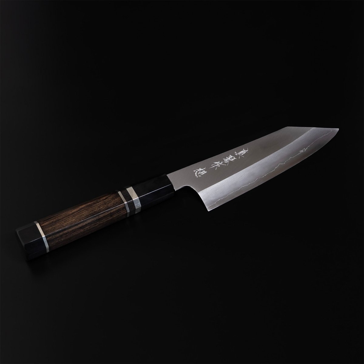 Tadokoro Hamono OMOI Ginsan Kiritsuke Santoku 180mm Kasumi Finish - Japanese Food Craftsman Shop