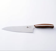 NAGOMI Gyuto Knife 205mm crafted by Mitsuboshi Cutlery on white background