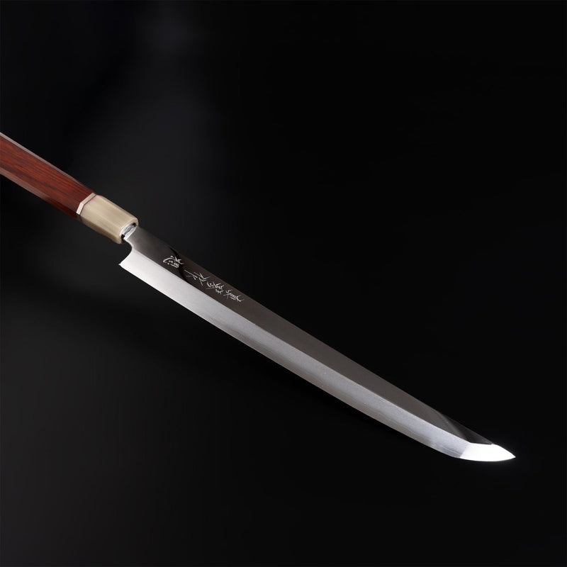 Tadokoro Hamono OMOI Ginsan Sakimaru Takohiki Mirror Finish - Japanese Food Craftsman Shop