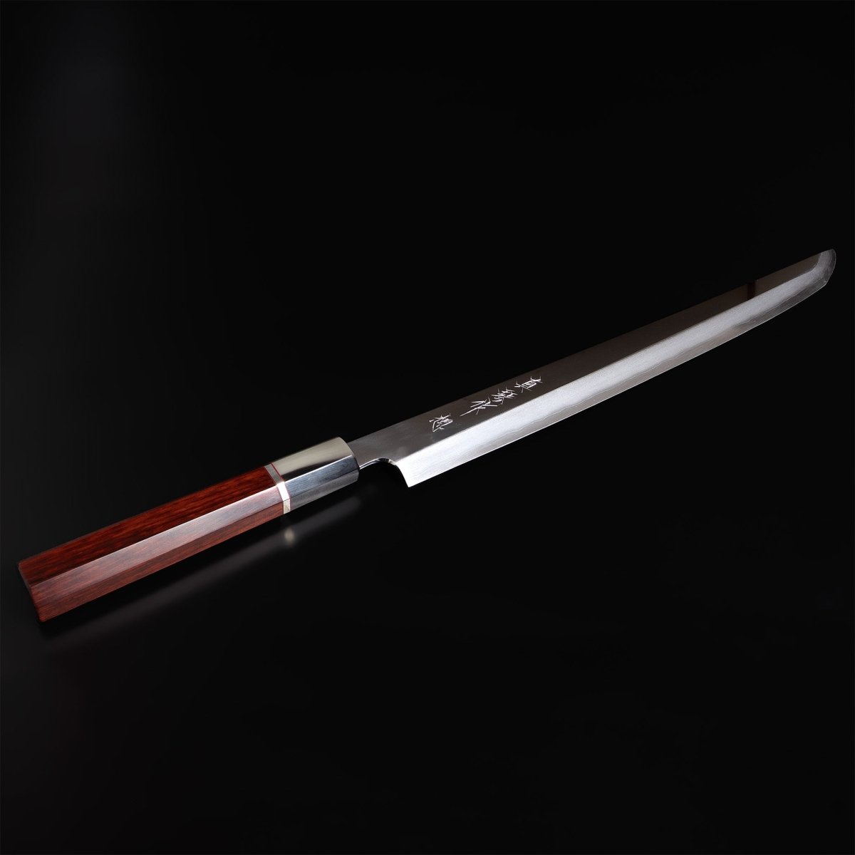 Tadokoro Hamono OMOI Ginsan Sakimaru Takohiki Mirror Finish - Japanese Food Craftsman Shop