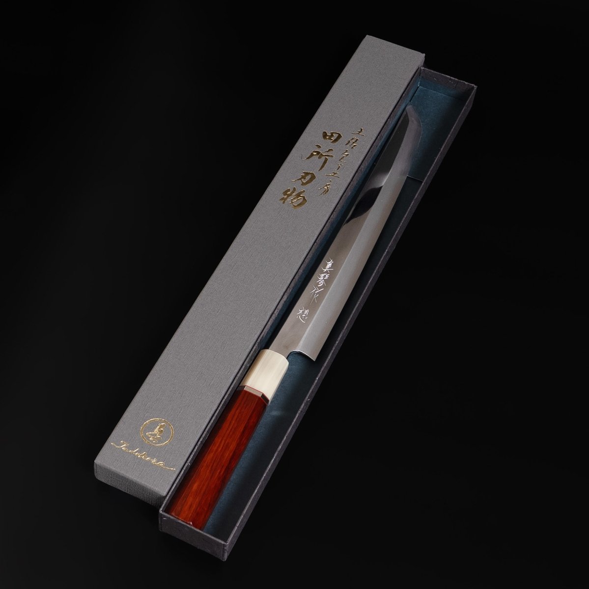 Tadokoro Hamono OMOI Ginsan Sakimaru Takohiki Mirror Finish - Japanese Food Craftsman Shop