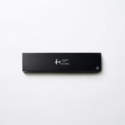 Black box for NAGOMI Santoku Knife 180mm crafted by Mitsuboshi Cutlery on white background