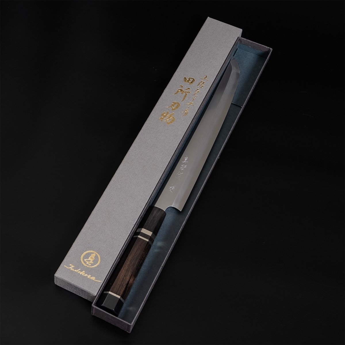 Tadokoro Hamono OMOI Ginsan Sakimaru Takohiki Kasumi Finish - Japanese Food Craftsman Shop