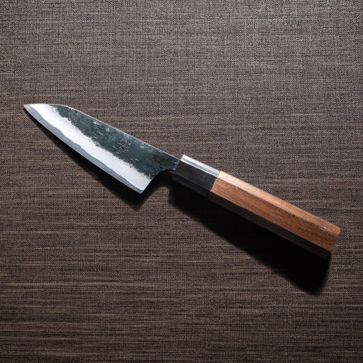 Nishida Hamono Kurouchi Petty Knife 100mm - Japanese Food Craftsman Shop