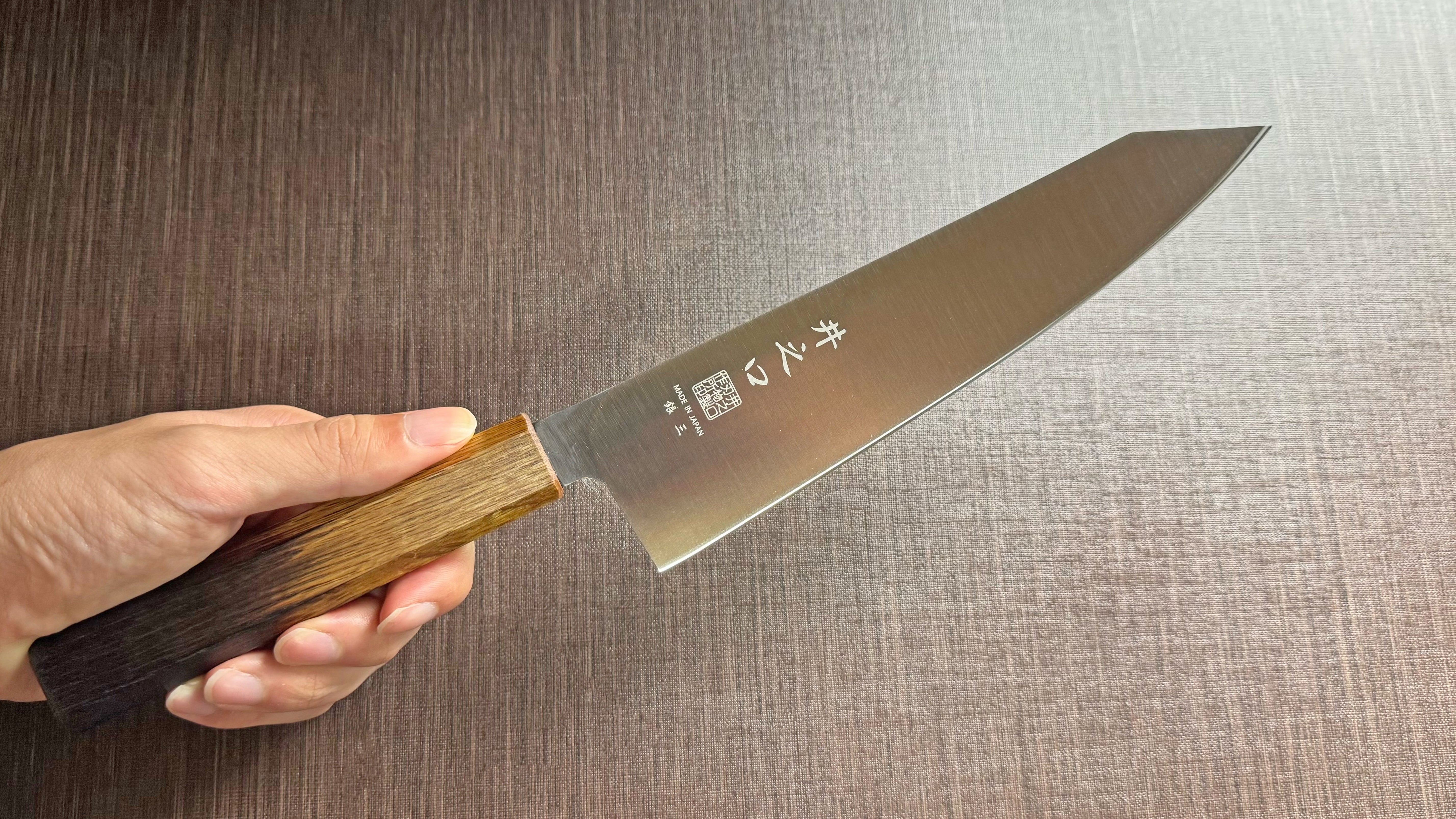 Inoguchi Hamono Japanese Kiritsuke Santoku Knife 21cm
