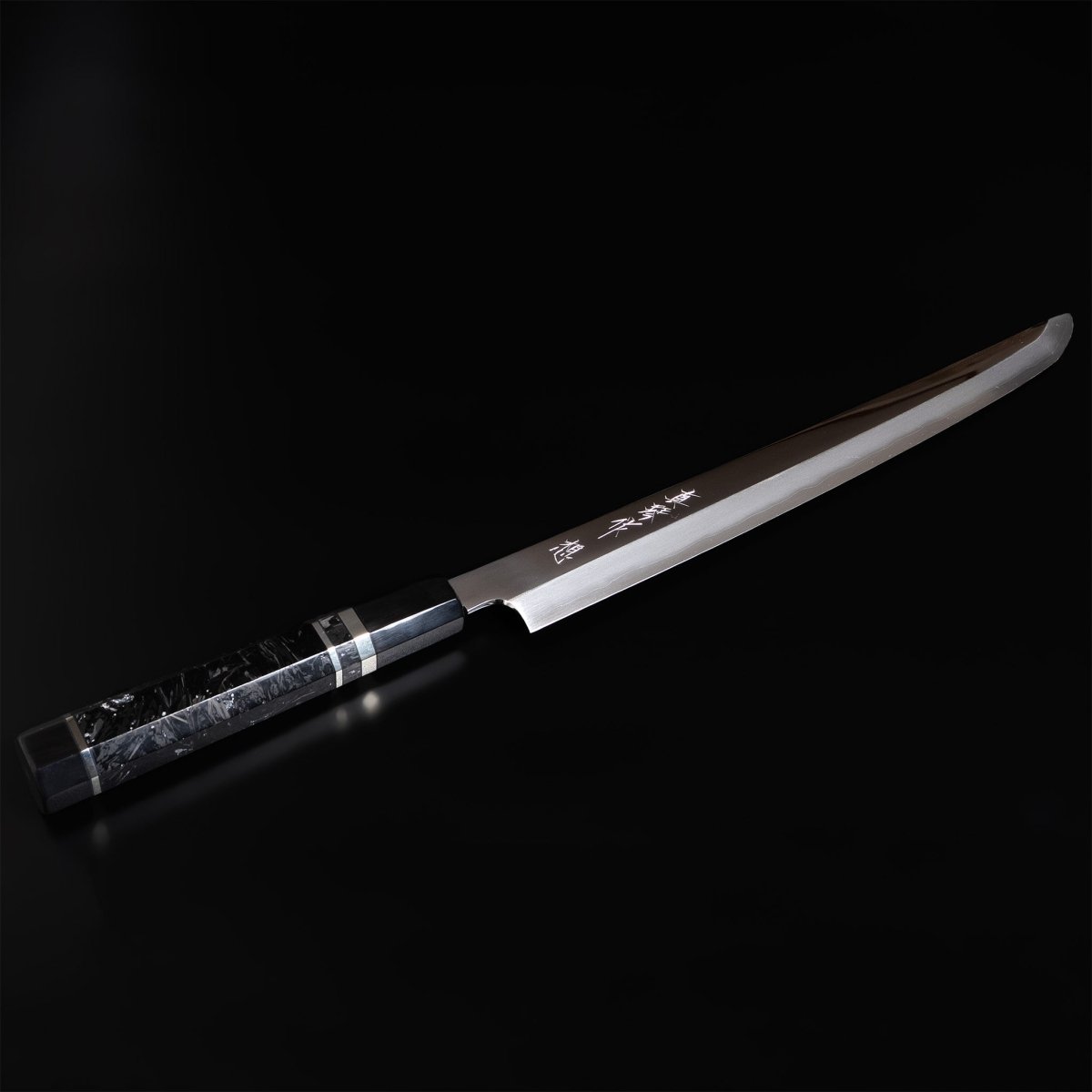 Tadokoro Hamono OMOI Ginsan Sakimaru Takohiki Mirror Finish - Japanese Food Craftsman Shop