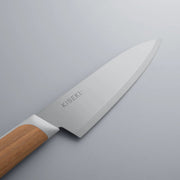 Closeup of KISEKI Petty Knife blade, crafted by Fukuda Hamono