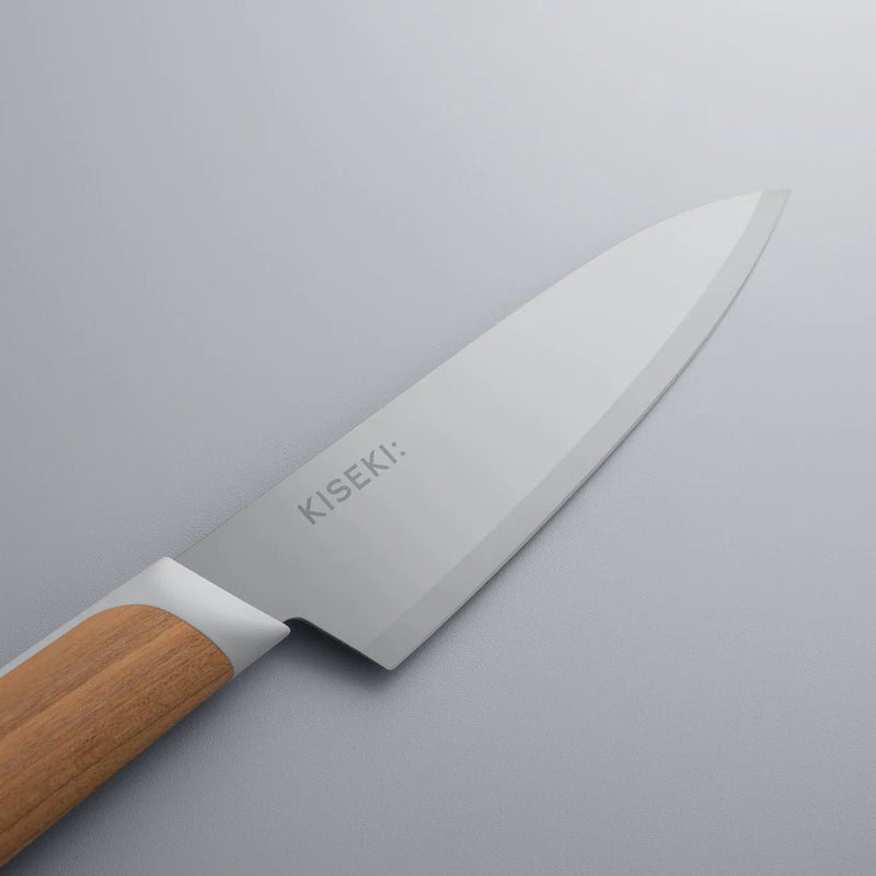 福田刃物 KISEKI ペティナイフの刃部分のアップ