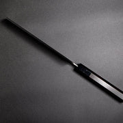 VG XEOS Nakiri Knife 18cm crafted by Nigara Hamono showing blade thickness