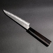 VG XEOS Petty Knife 16cm by Nigara Hamono arranged diagonally without box