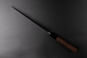 Above perspective of the blade thicnkess of Sakai TAKAYUKI Gyuto 210mm by Aoki Hamono