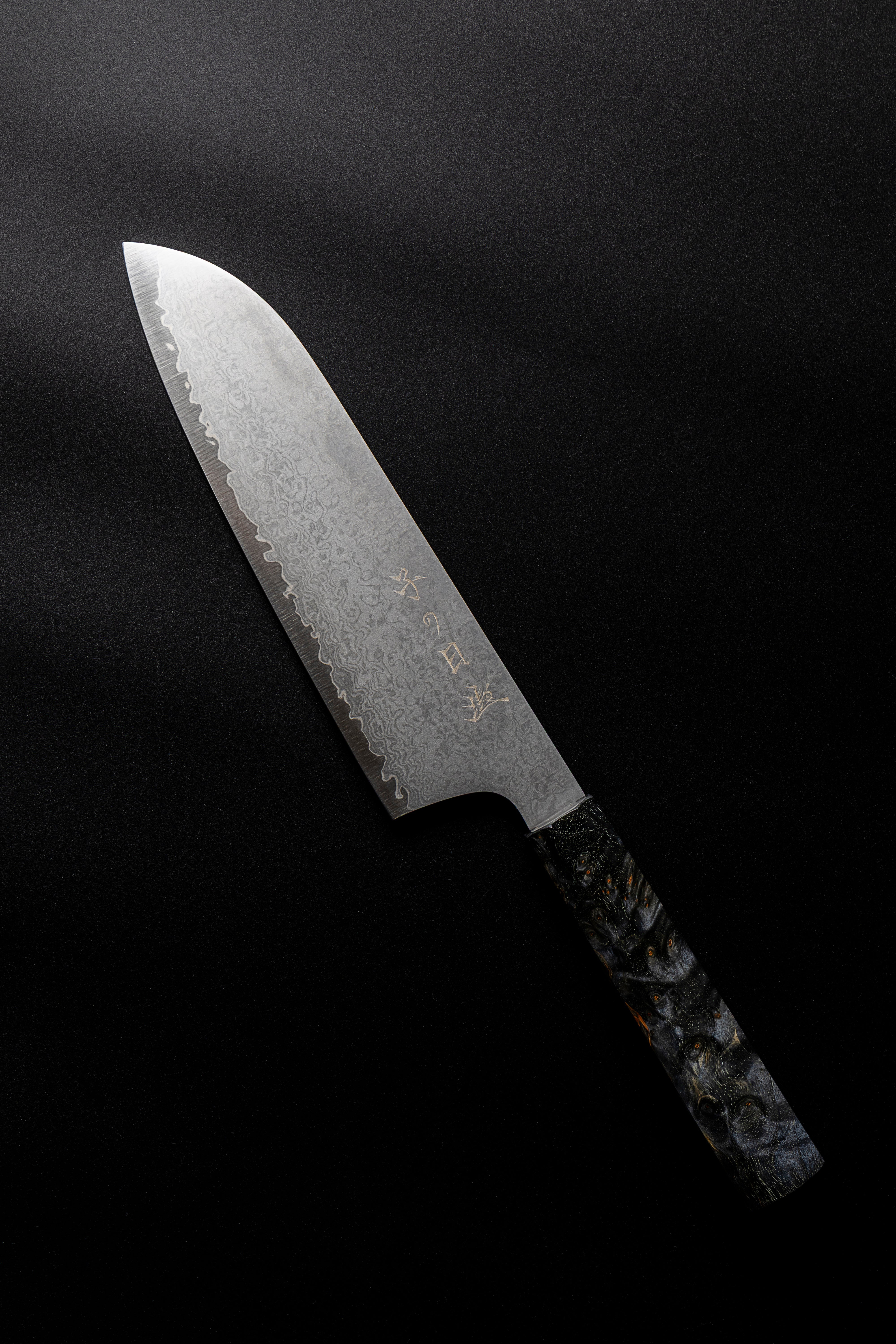 Omoi Santoku 180mm (With Knife Sharpener)