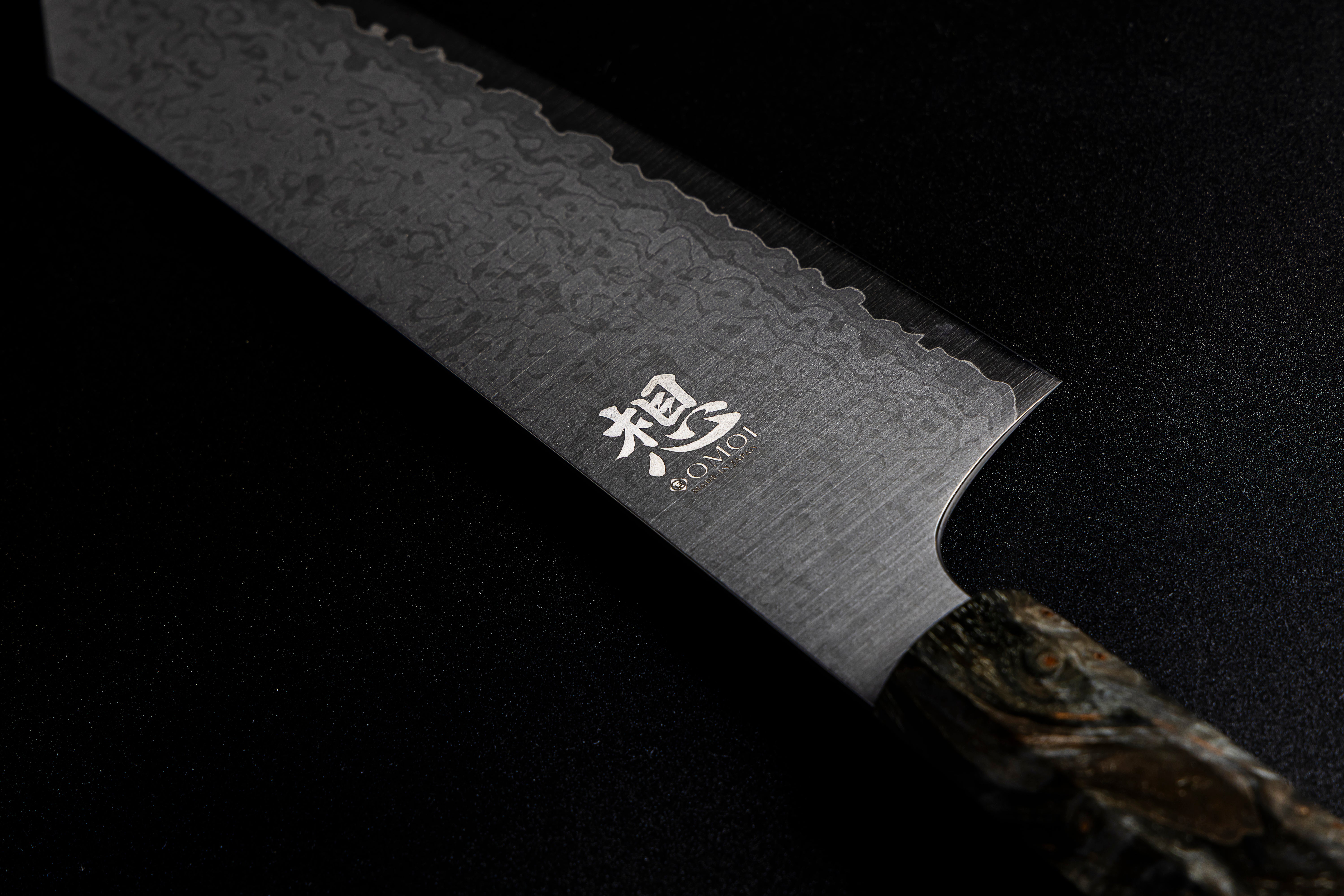 Omoi Kiritsuke Santoku 180mm (With Knife Sharpener)