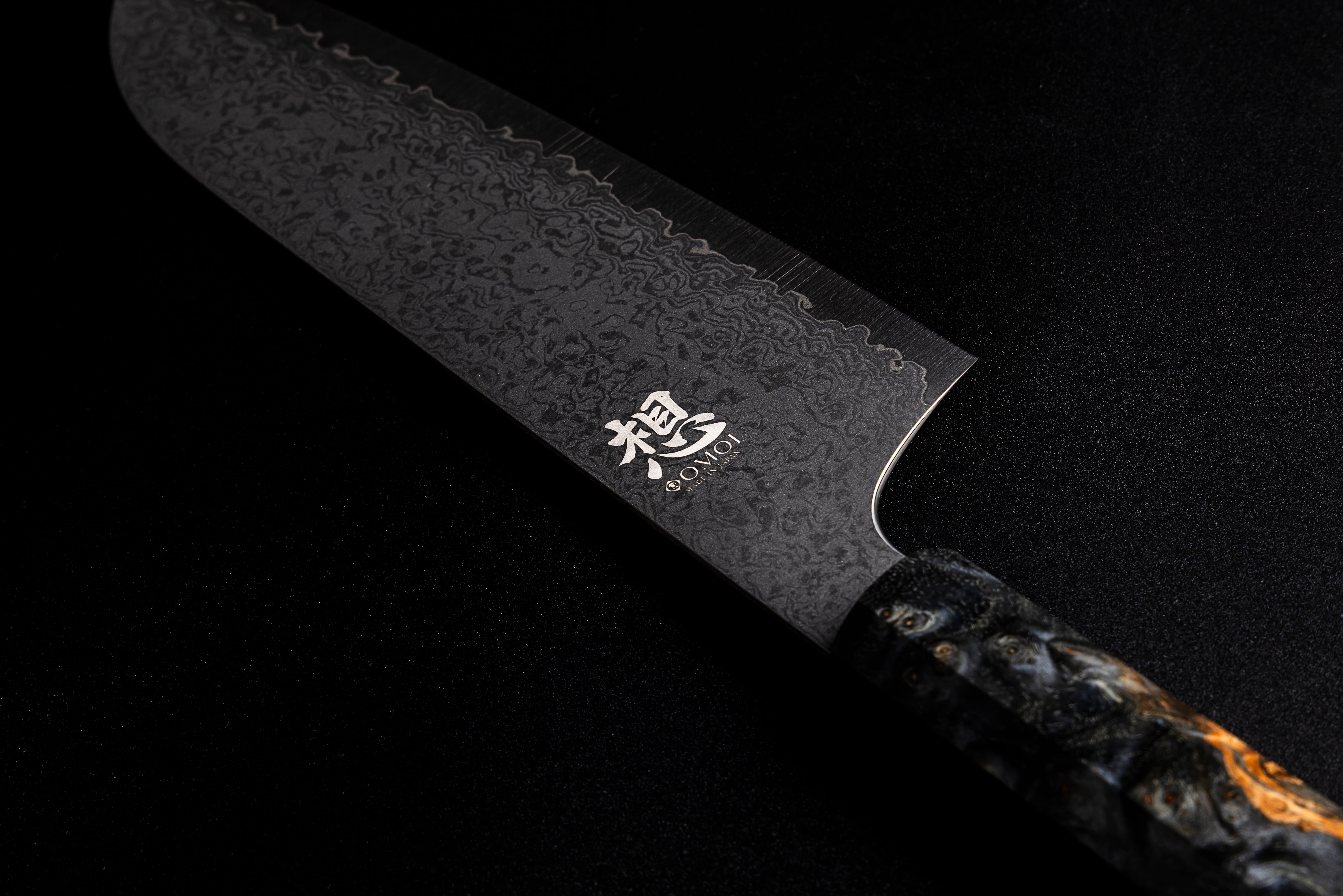 Omoi Santoku 180mm (With Knife Sharpener)