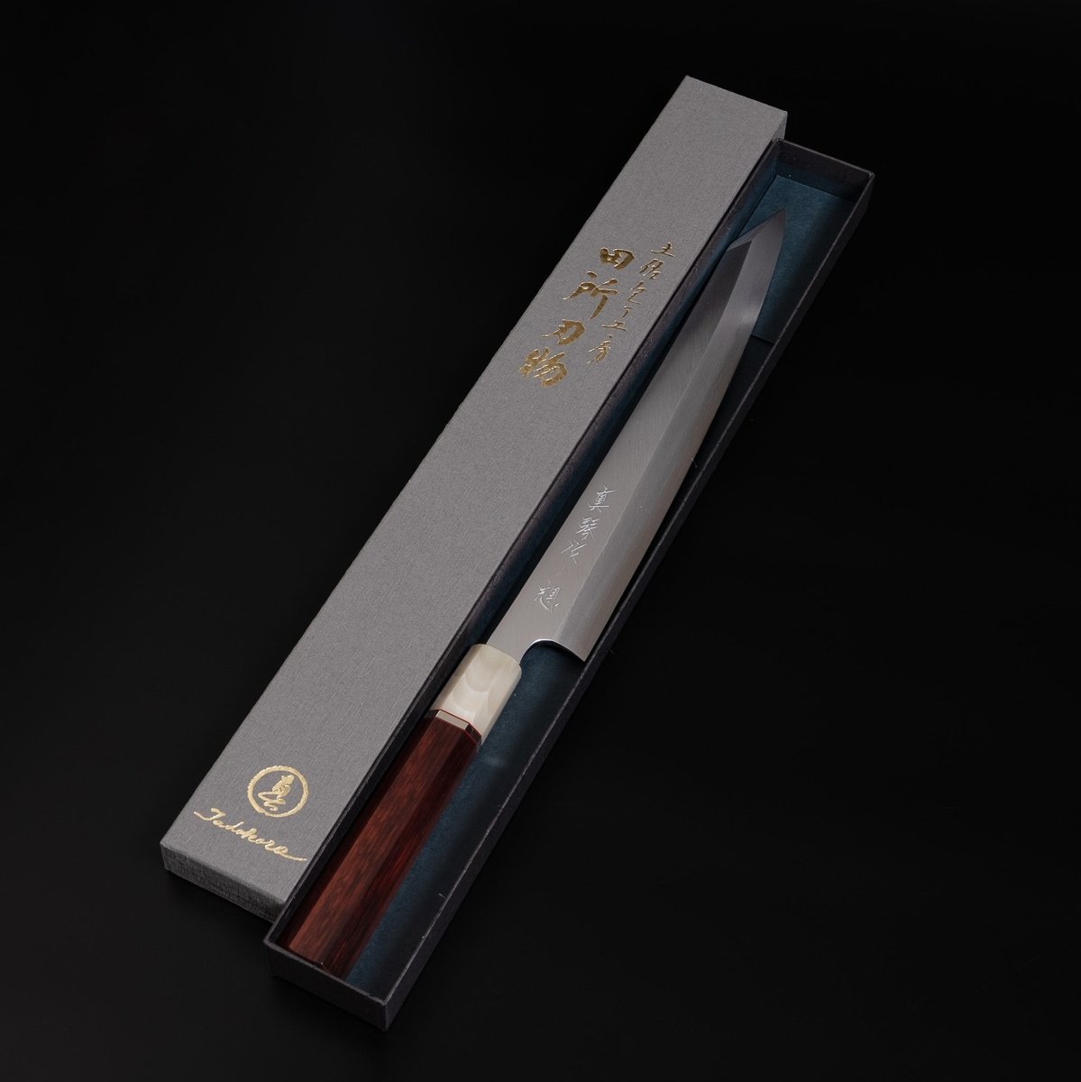 Tadokoro Hamono OMOI Ginsan Yanagiba Kiritsuke Kasumi Finish - Japanese Food Craftsman Shop