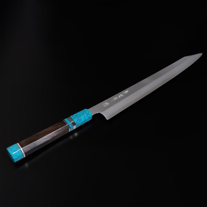 Tadokoro Hamono OMOI Ginsan Yanagiba Kiritsuke Kasumi Finish - Japanese Food Craftsman Shop