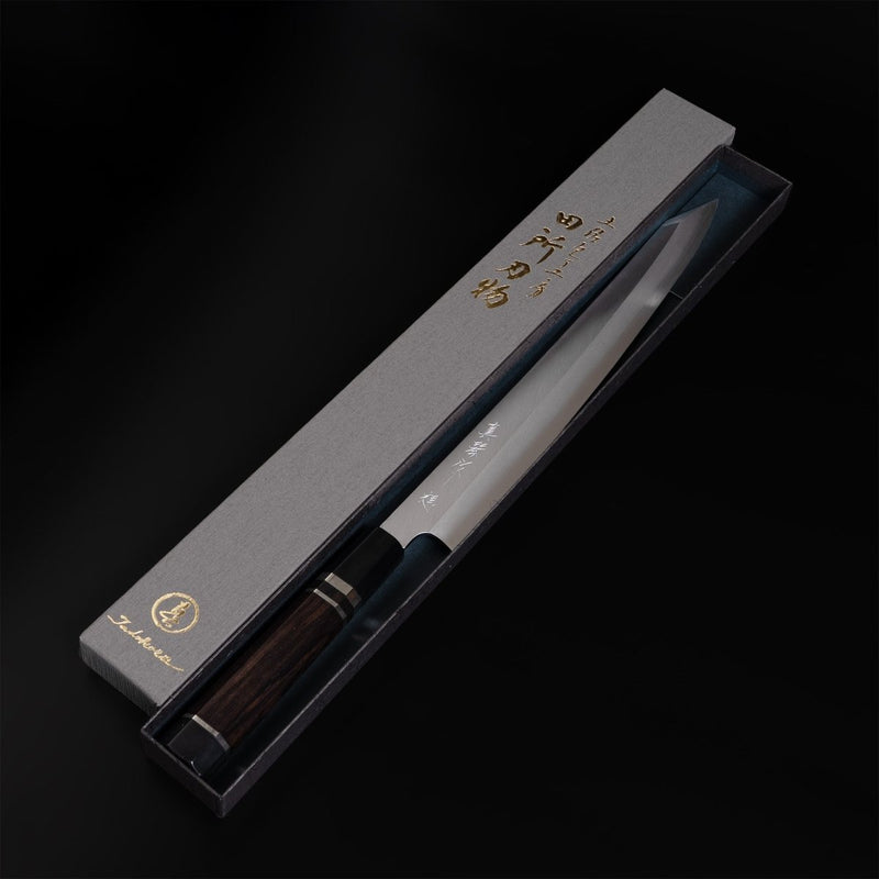 Tadokoro Hamono OMOI Ginsan Yanagiba Kiritsuke Kasumi Finish - Japanese Food Craftsman Shop