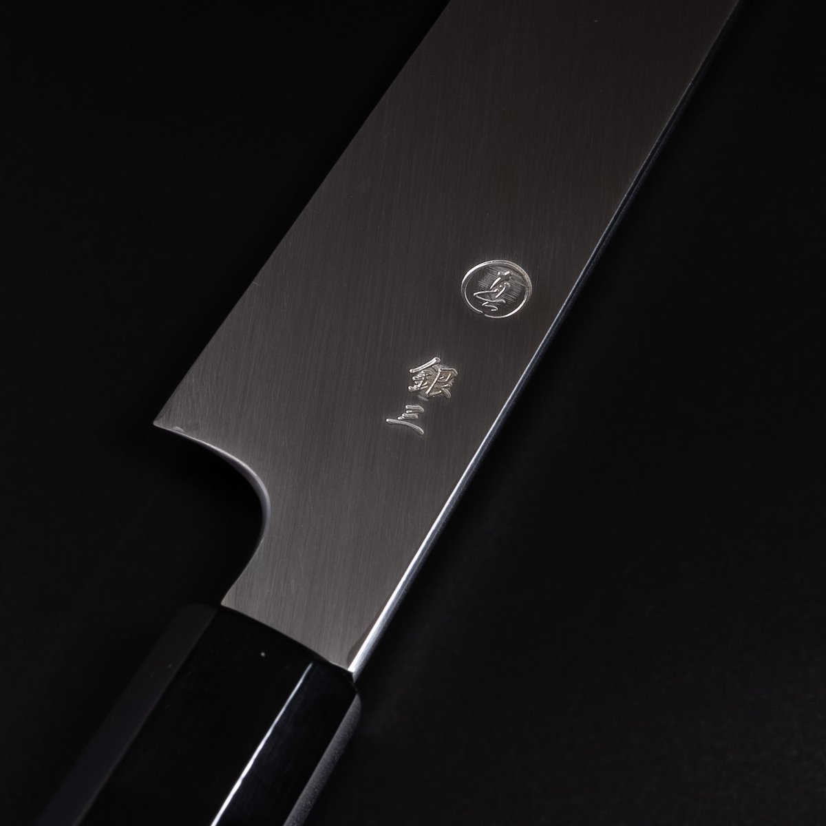 Tadokoro Hamono OMOI Ginsan Kiritsuke Santoku 180mm Mirror Finish - Japanese Food Craftsman Shop