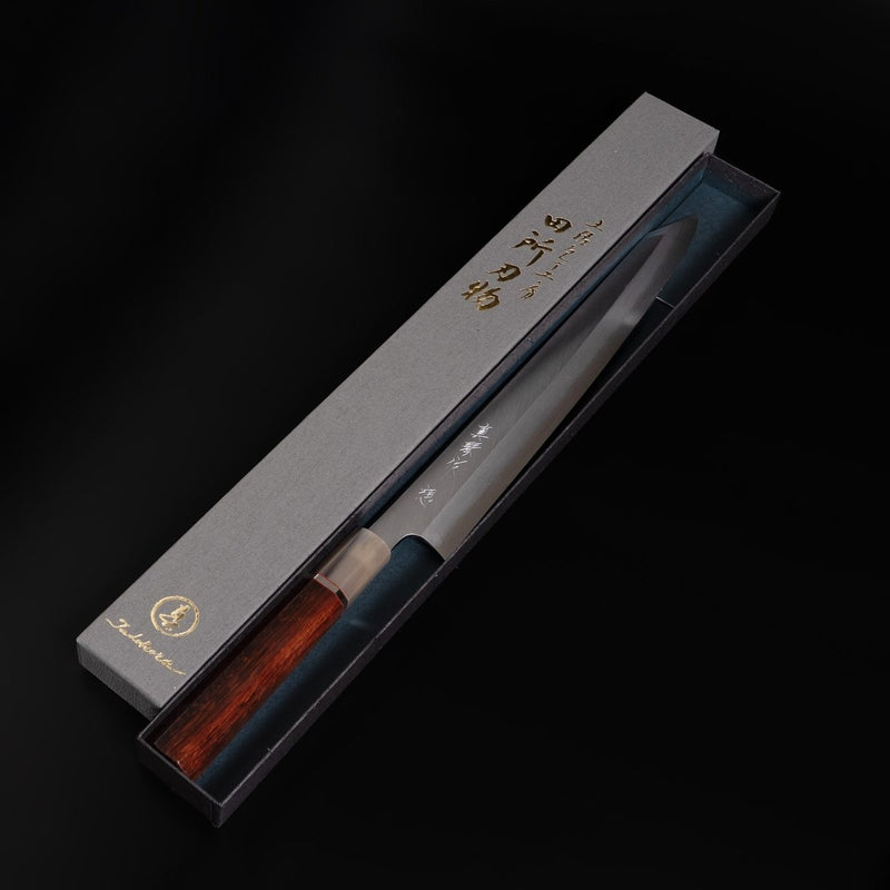 Tadokoro Hamono OMOI Ginsan Yanagiba Kiritsuke Kasumi Finish - Japanese Food Craftsman Shop