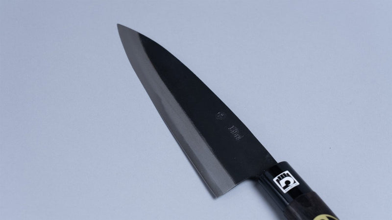 Kabayama Blacksmith Kurouchi Aogami All‑Purpose Funayuki Knife 165mm
