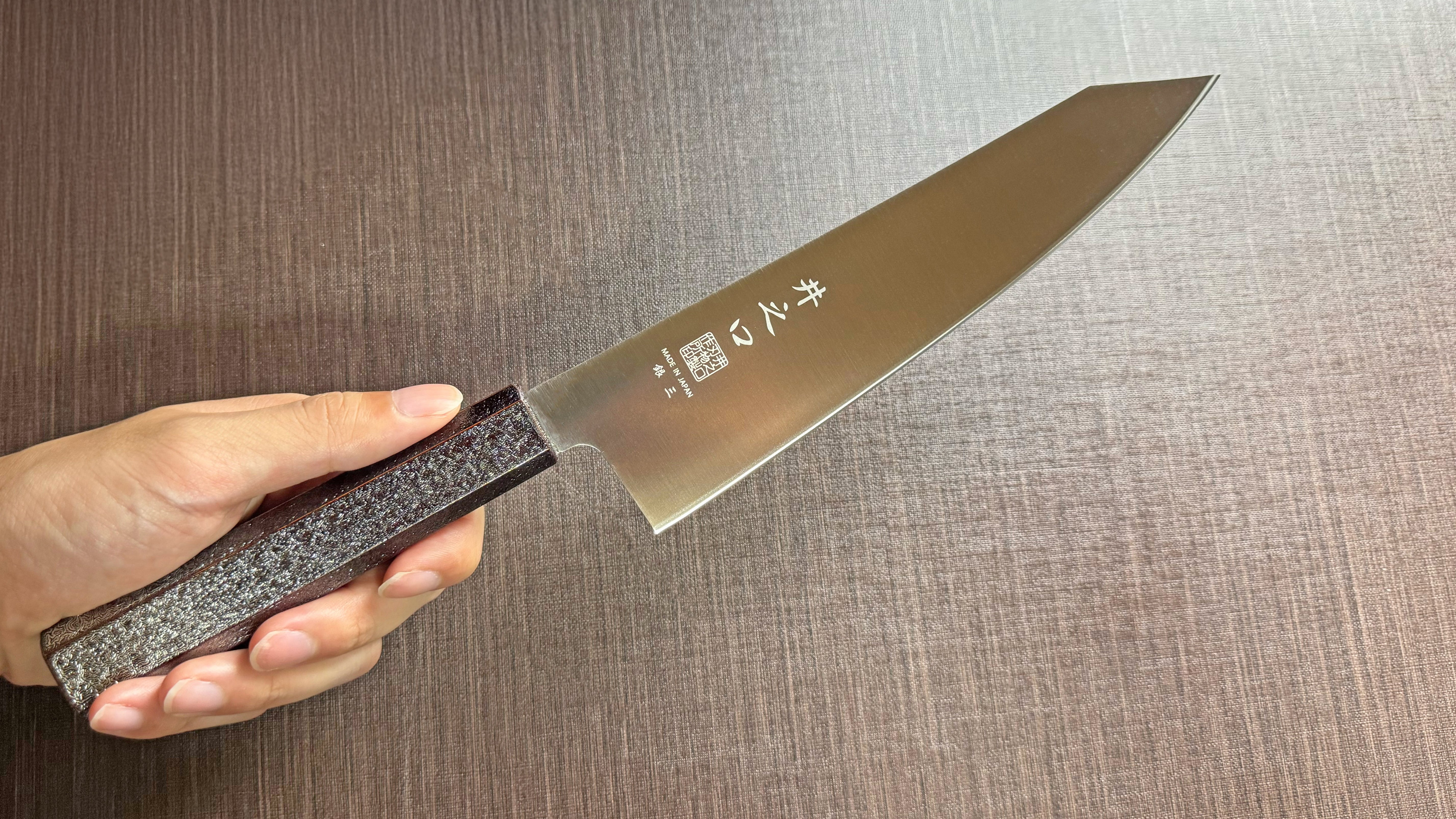 Inoguchi Hamono Japanese Kiritsuke Santoku Knife 21cm