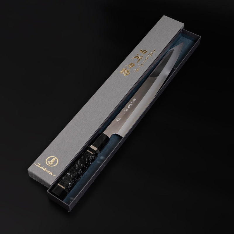 Tadokoro Hamono OMOI Ginsan Yanagiba Kiritsuke Mirror Finish - Japanese Food Craftsman Shop