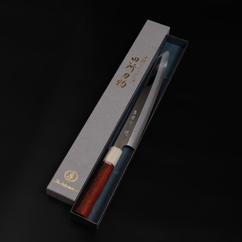 Tadokoro Hamono OMOI Ginsan Yanagiba Kiritsuke Mirror Finish - Japanese Food Craftsman Shop