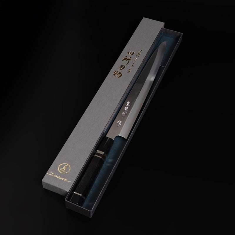 Tadokoro Hamono OMOI Ginsan Yanagiba Mirror Finish - Japanese Food Craftsman Shop