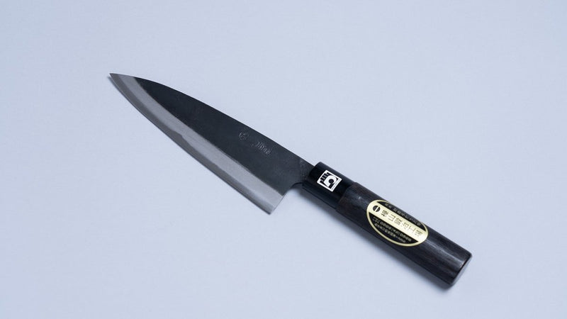 Kabayama Blacksmith Kurouchi Aogami All‑Purpose Funayuki Knife 165mm