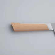 Closeup of the handle ofKISEKI Santoku Knife Yamazakura Cherry by Fukuda Hamono
