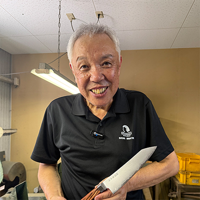 Portrait of Seki Kikusui master artisan