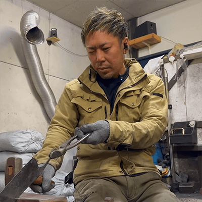 Portrait of NIshida Hamono master artisan
