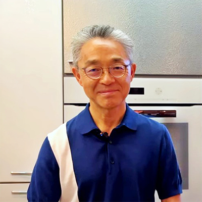 Portrait of main artisan of Mitsuboshi Cutlery